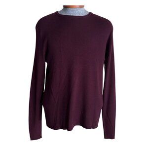 mens size XL Ralph Lauren black label merino wool lightweight ribbed‎ sweater